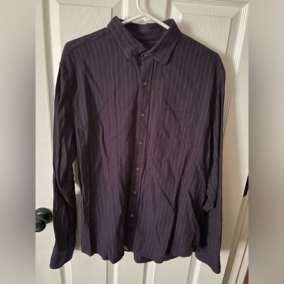 UNTUCKit Blue Casual Button Down Shirt - Picture 1 of 4